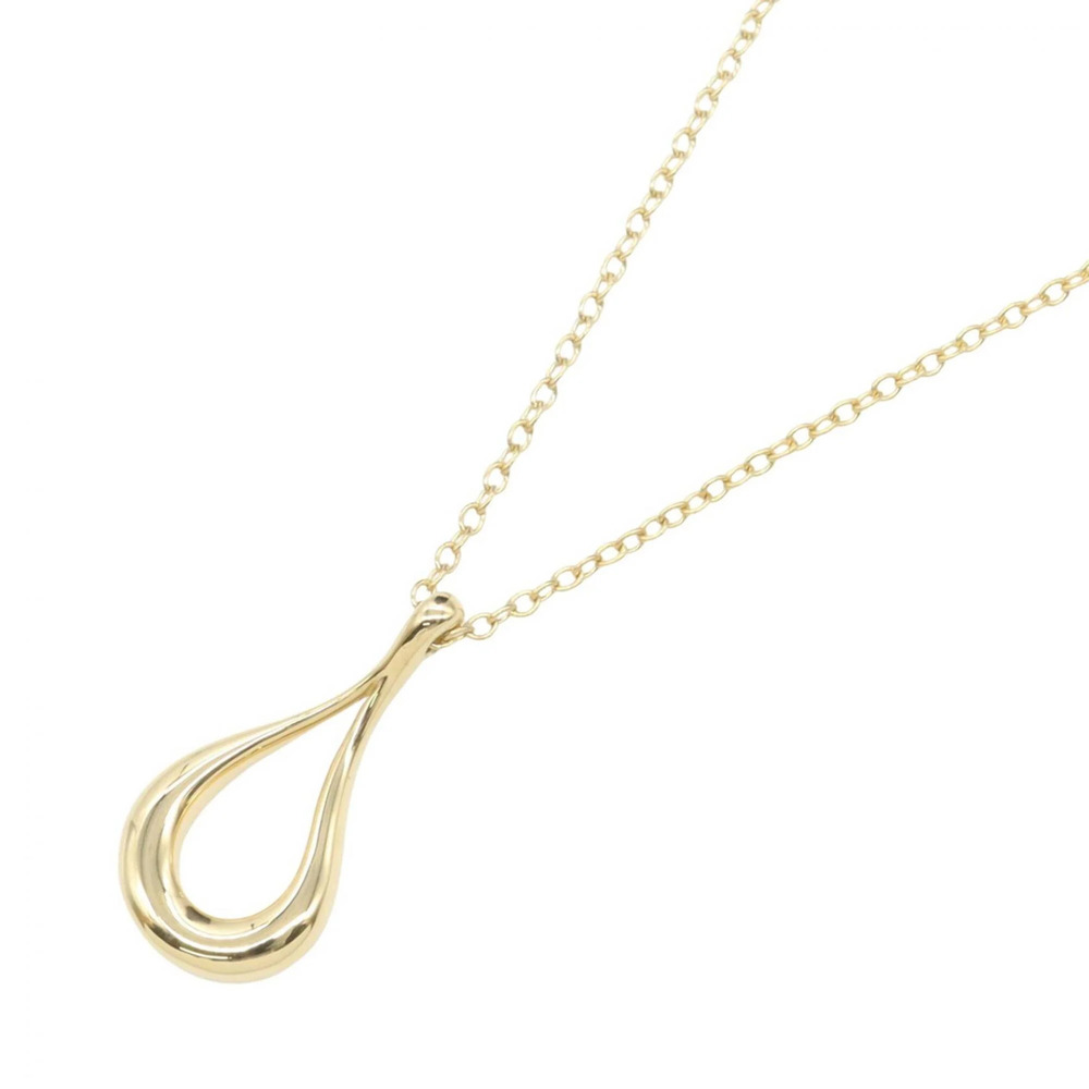 TIFFANY Authentic 18k Gold Teardrop Necklace